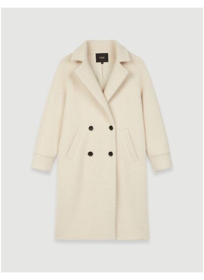 Manteau droit mi-long