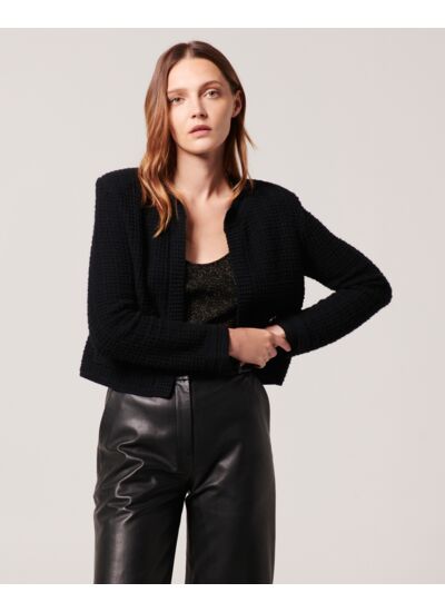 Gilet Glade Noir en Laine