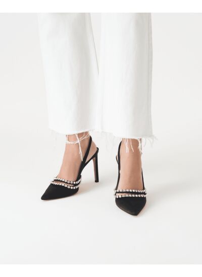 Escarpins En Satin Reja