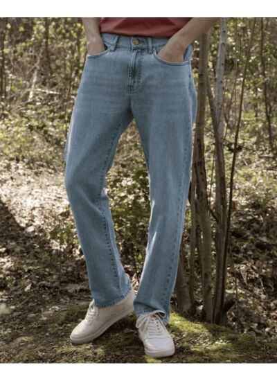 Jean light denim coupe straight