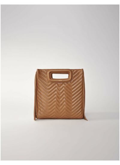 Sac M à franges matelassé