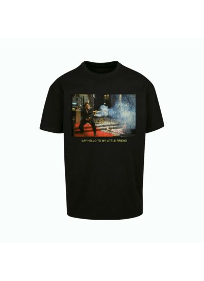 Mister Tee T-shirt Scarface Little Friend Noir