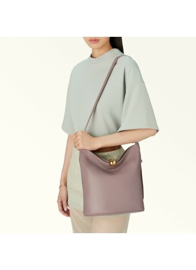 FURLA SFERA SOFT M BUCKET BAG - VITELLO VERONA