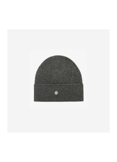 Bonnet en laine gris anthracite