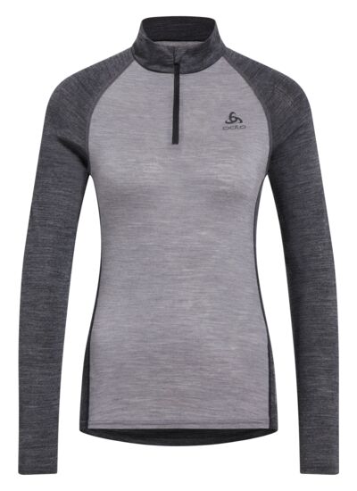Haut technique col 1/2 zip PERFORMANCE WOOL 150 pour femme