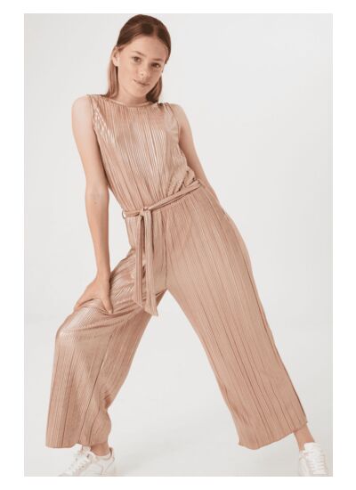 Girls Jumpsuit Brown