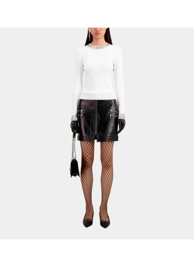Pull Avec Details De Studs Femme