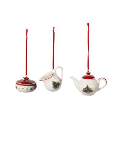 Toy's Delight Decoration Ornements, ensemble à café, 3 pièces 6,3cm