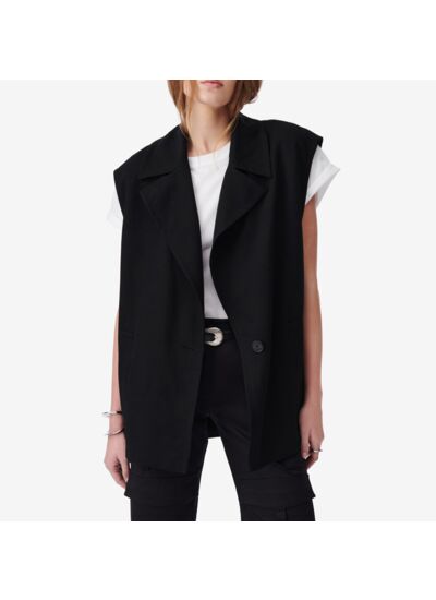 Veste De Tailleur Sans Manche Karine