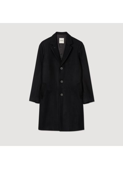 Manteau en drap de laine