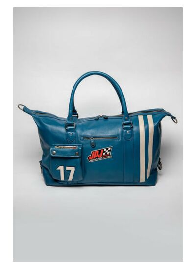 Sac Cuir Jarier 48H Ocean Blue