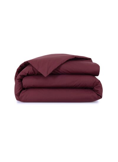 Desforges - Housse de couette en percale de coton bleu, Alcove