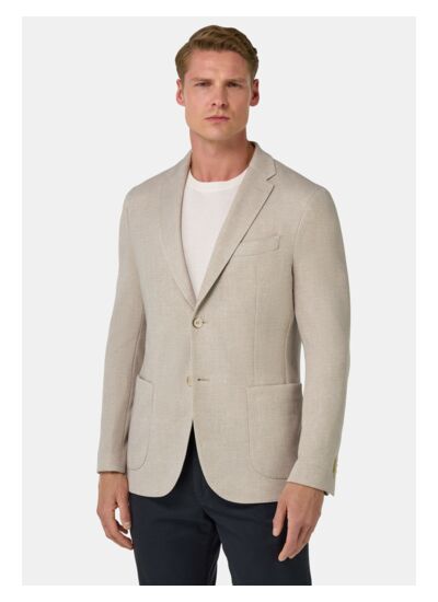 Veste Imprimée en Jersey De Coton
