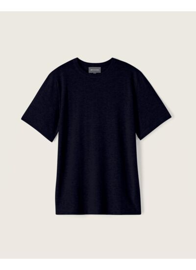 T-shirt ample ultrafin - Femme - MARINE