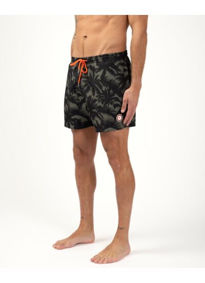 Short de bain imprimé taille élastique