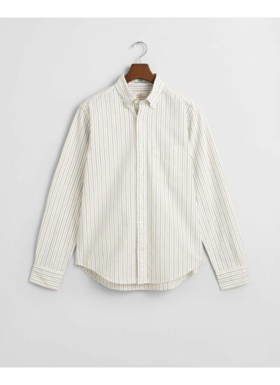 Regular Fit Striped Classic Oxford