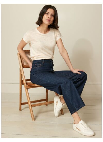 T-SHIRT LIN MC COLBR