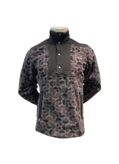SUNSET CANYON FS PRINTED HALF SNAP Noir