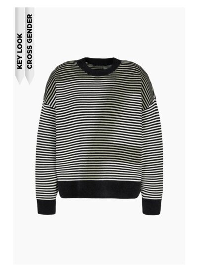 Pullover noir/iso/shaker