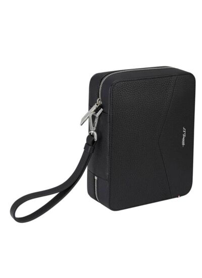 Pochette à Cigares Grainée Noire