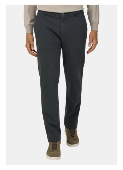 Pantalon En Coton Tencel Extensible