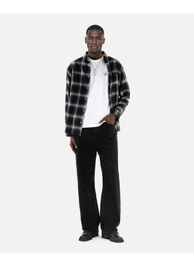 T-Shirt Avec Broderie Blanc Homme