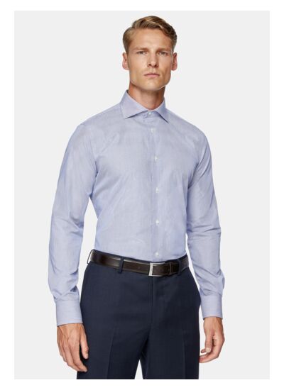 Chemise en Coton Pinpoint Regular Fit