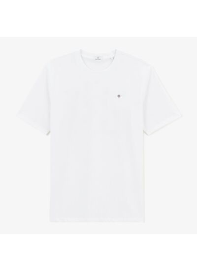 T-shirt Theodort blanc imprimé dos