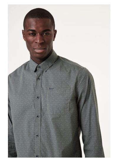 Men Shirt Green