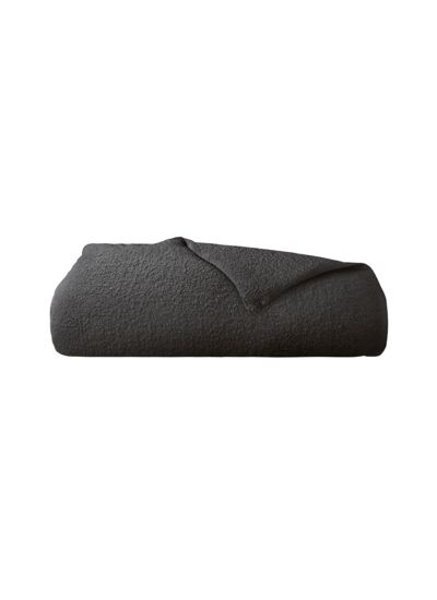 Yves Delorme - Couvre lit en acrylique blanc, Bouclette