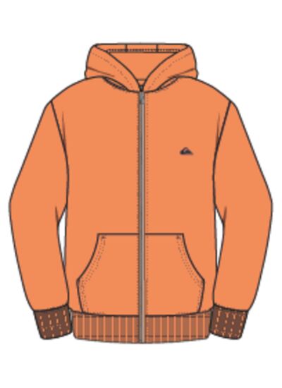 BASIC HOOD ZIP YOUTH