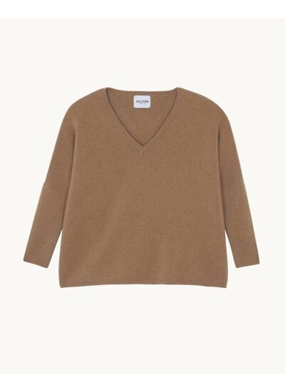 Pull Mino Pull Col V Oversize Cachemire Milano, 2 fils