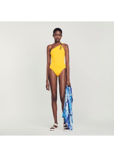 Maillot de bain 1 pièce asymétrique