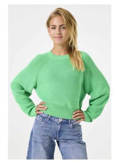 Girls Sweater Green