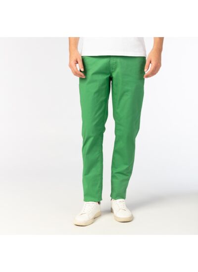 Chino 702 coupe droite vert