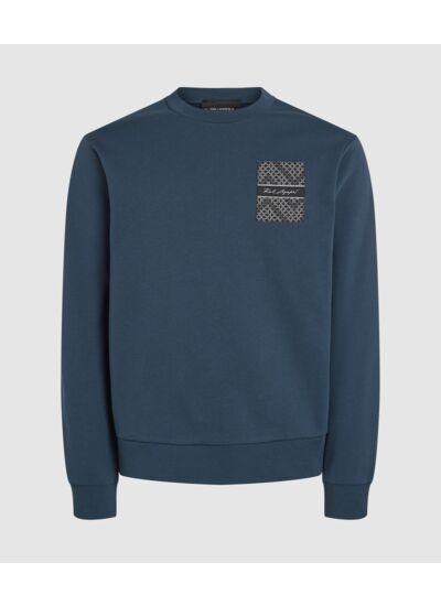 K-CHEVRON LABEL SWEATSHIRT