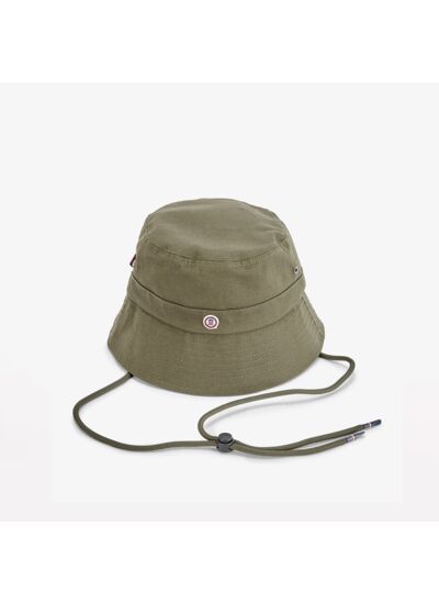 Bob en coton vert militaire