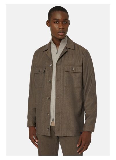 Surchemise Flanelle Gris Tourterelle