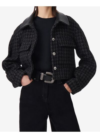 Veste Courte En Tweed Saloma