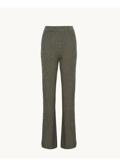 Pantalon Hadja kaki clair