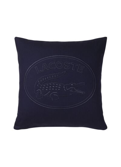 Lacoste - Housse de coussin en coton vert, L Lacoste