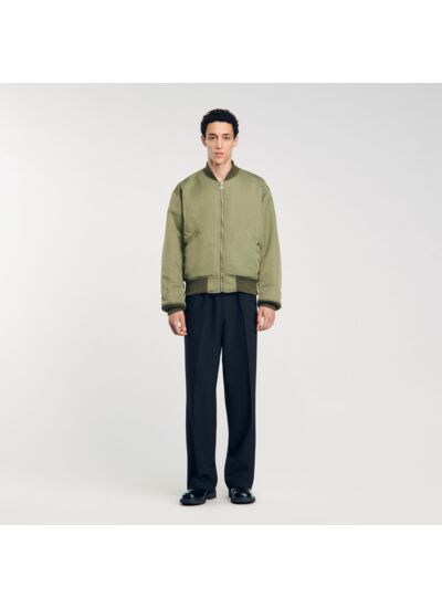 Bomber zippé