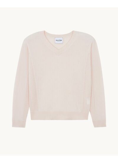 Pull Maylise rose poudre