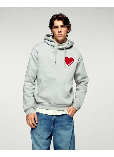Sweatshirt Hoodie Cœur