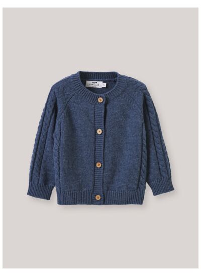 CARDIGAN TORSADES