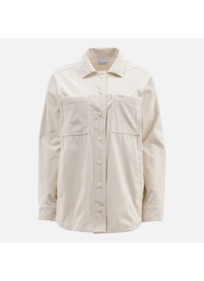 Coral River fs Corduroy Shirt Beige