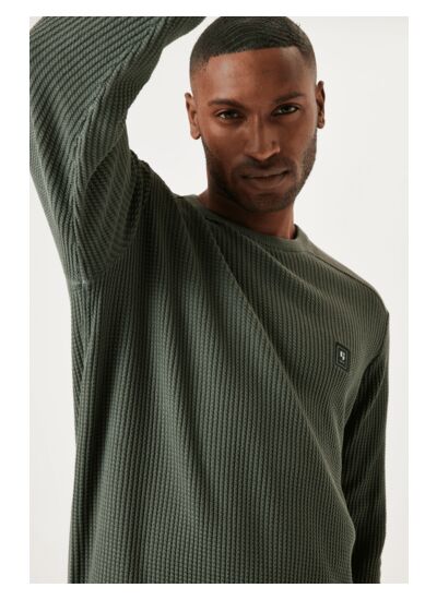 Men Sweater Green