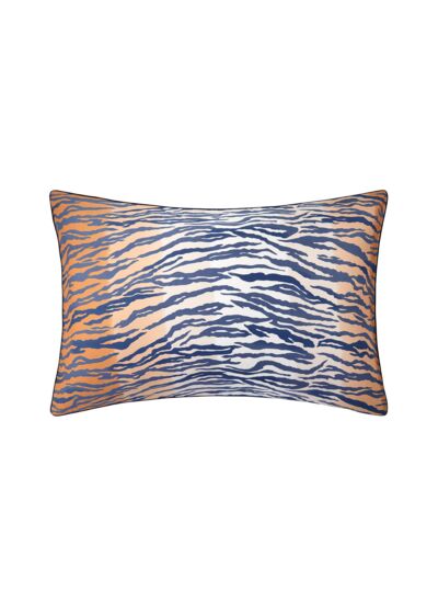 Kenzo - Taie d'oreiller en satin de coton multicouleurs, K Tora