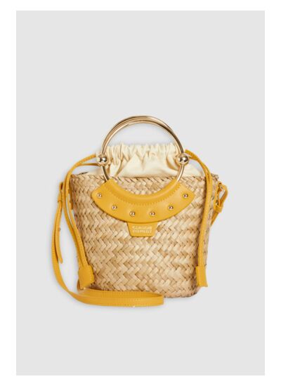 Mini panier Abeille paille