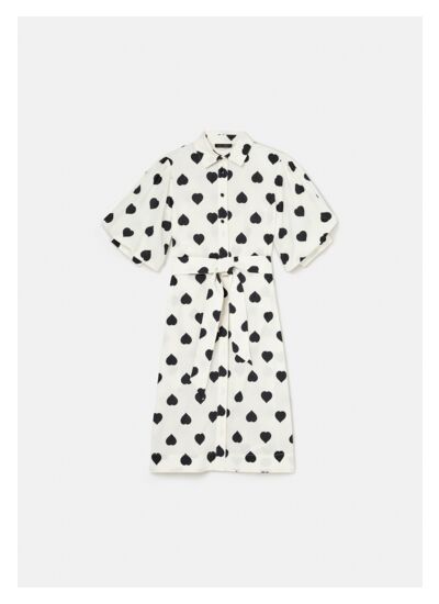 Robe Riminy-Craie en Coton